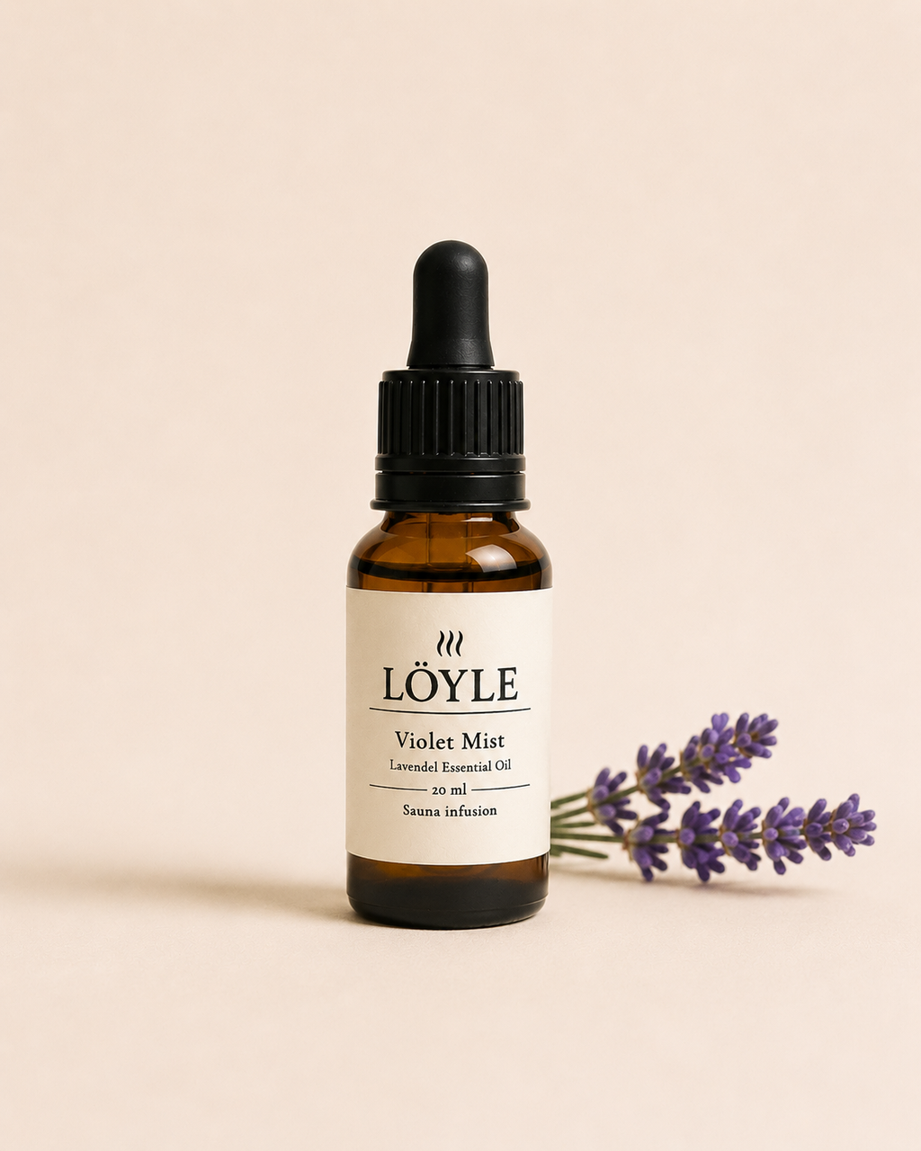 LÖYLE Violet Mist æterisk lavendelolie til sauna og saunagus
